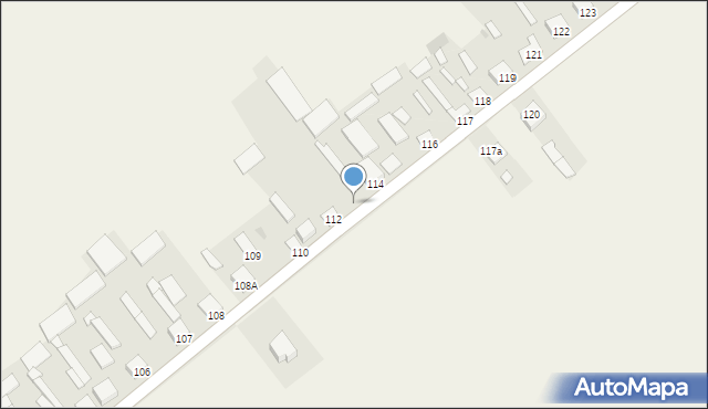Brzezinki Stare, Brzezinki Stare, 113, mapa Brzezinki Stare