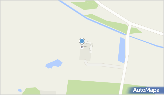 Brzezińskie Holendry, Brzezińskie Holendry, 36, mapa Brzezińskie Holendry