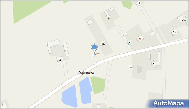 Brzezińskie Holendry, Brzezińskie Holendry, 4b, mapa Brzezińskie Holendry