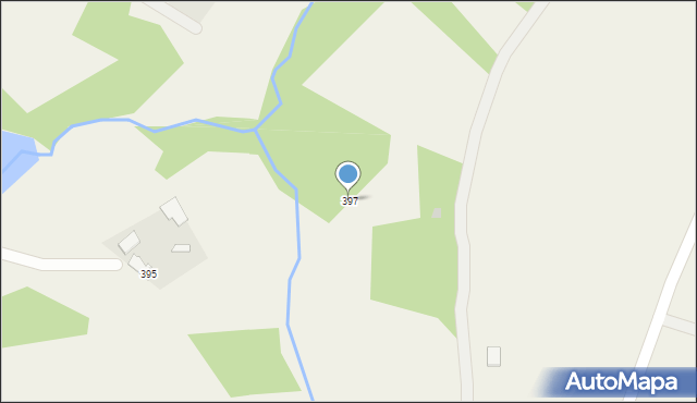 Brzeziny, Brzeziny, 397, mapa Brzeziny