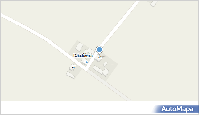 Brzeziny Cieciułowskie, Brzeziny Cieciułowskie, 6A, mapa Brzeziny Cieciułowskie