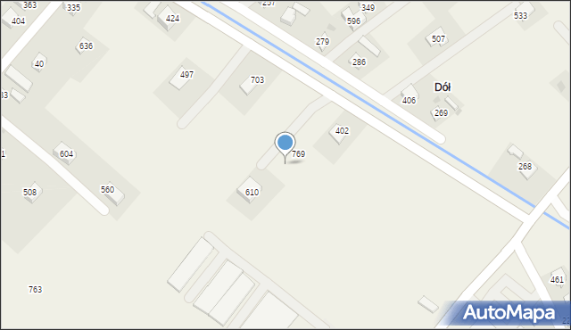 Brzezna, Brzezna, 769a, mapa Brzezna