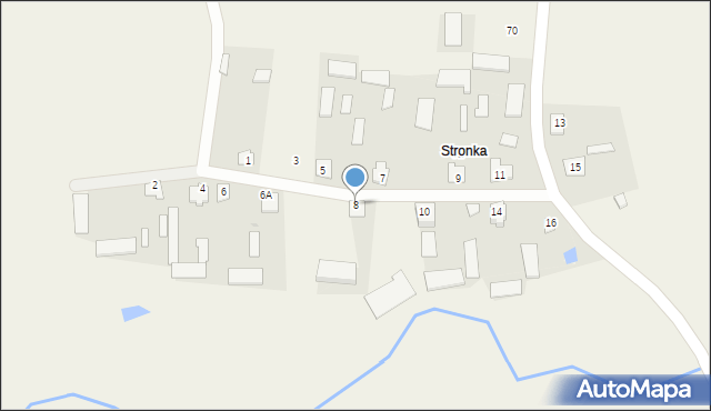 Brzeźnica, Brzeźnica, 8, mapa Brzeźnica