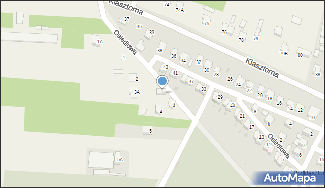 Brzeźnica, Brzeźnica, 3b, mapa Brzeźnica