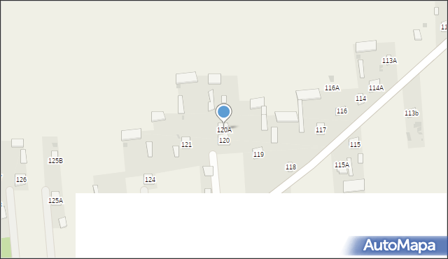 Brzeźnica Bychawska, Brzeźnica Bychawska, 120A, mapa Brzeźnica Bychawska