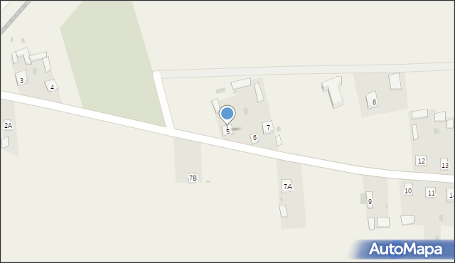 Brzeźnica Bychawska, Brzeźnica Bychawska, 5, mapa Brzeźnica Bychawska