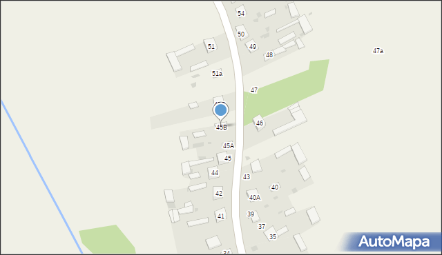 Brzeźnica Książęca, Brzeźnica Książęca, 45B, mapa Brzeźnica Książęca