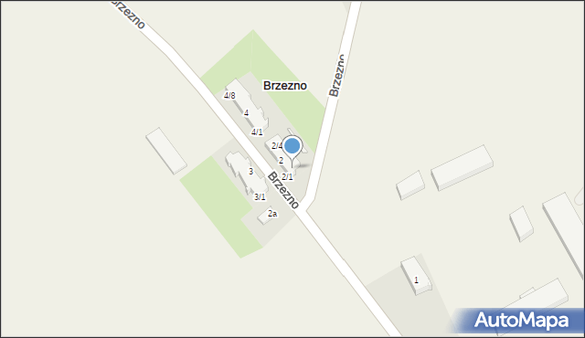 Brzezno, Brzezno, 2/2, mapa Brzezno