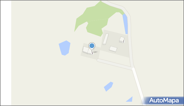 Brzeźno, Brzeźno, 1, mapa Brzeźno