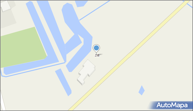 Brzeźno Stare, Brzeźno Stare, 23B, mapa Brzeźno Stare