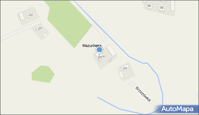 Brzezówka, Brzezówka, 101, mapa Brzezówka