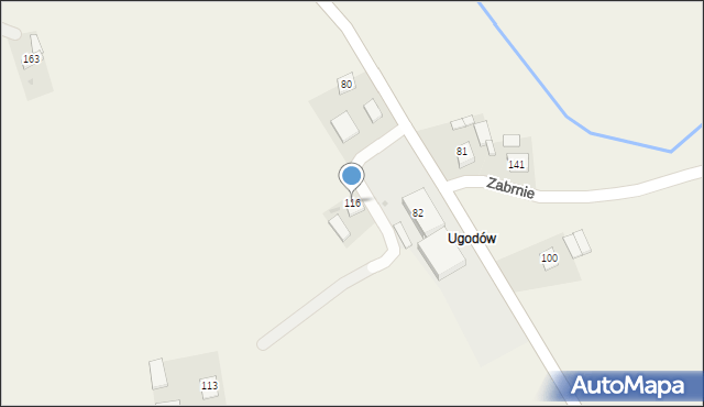 Brzezówka, Brzezówka, 116, mapa Brzezówka