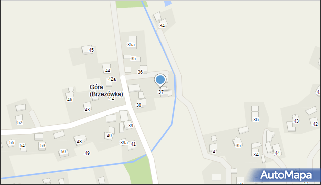 Brzezówka, Brzezówka, 37, mapa Brzezówka