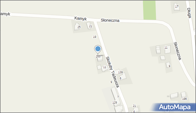 Brzoskwinia, Brzoskwinia, 200, mapa Brzoskwinia