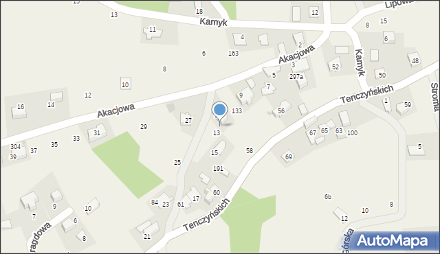 Brzoskwinia, Brzoskwinia, 5, mapa Brzoskwinia