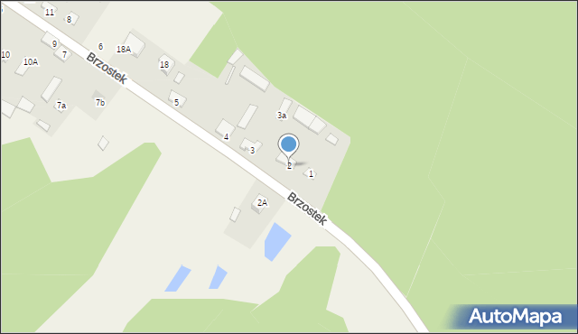 Brzostek, Brzostek, 2, mapa Brzostek