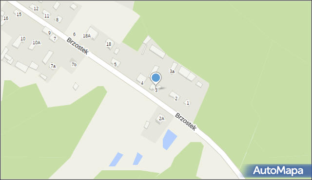 Brzostek, Brzostek, 3, mapa Brzostek