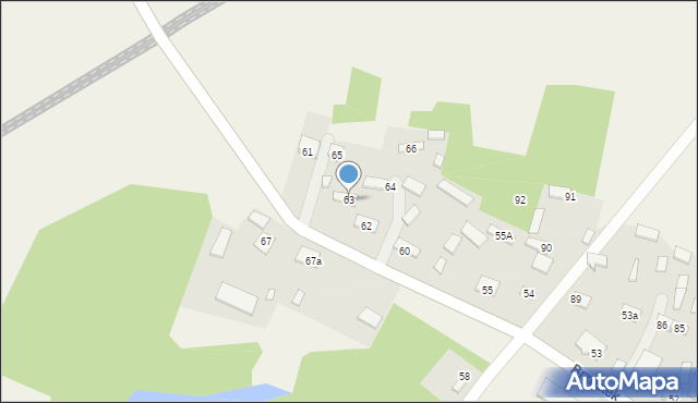 Brzostek, Brzostek, 63, mapa Brzostek