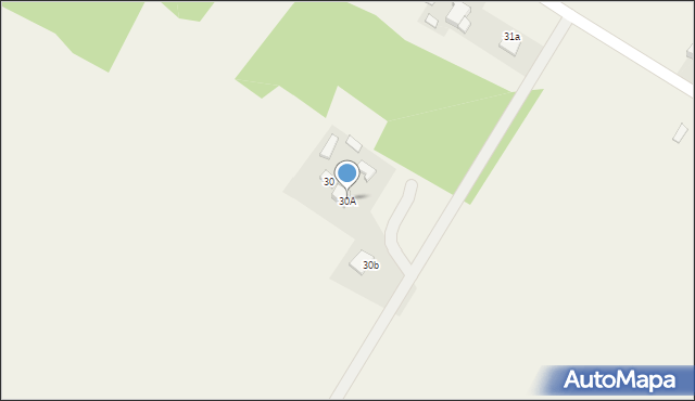 Brzostek, Brzostek, 30A, mapa Brzostek
