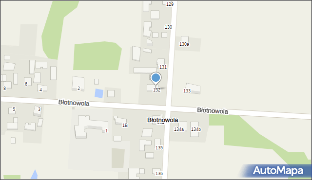 Brzostków, Brzostków, 132, mapa Brzostków