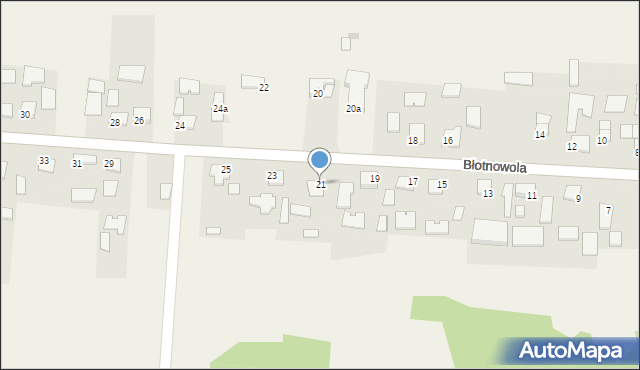 Brzostków, Brzostków, 21, mapa Brzostków