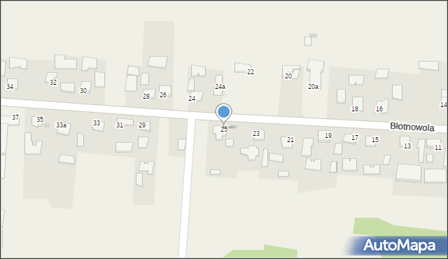 Brzostków, Brzostków, 25, mapa Brzostków