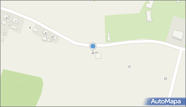 Brzóstków, Brzóstków, 11, mapa Brzóstków