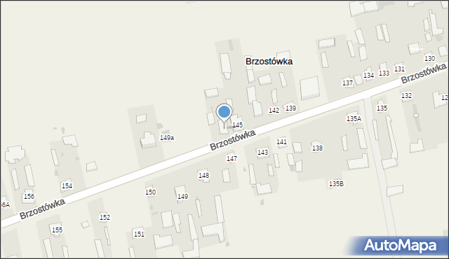 Brzostówka, Brzostówka, 146, mapa Brzostówka