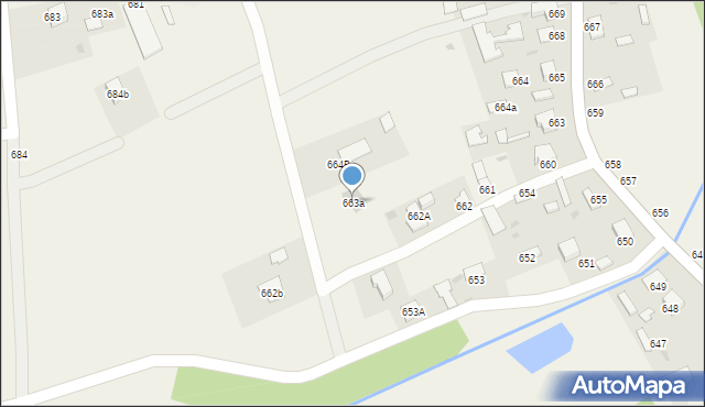 Brzóza Królewska, Brzóza Królewska, 663a, mapa Brzóza Królewska