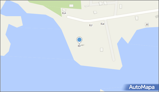 Brzóze Duże, Brzóze Duże, 81l, mapa Brzóze Duże