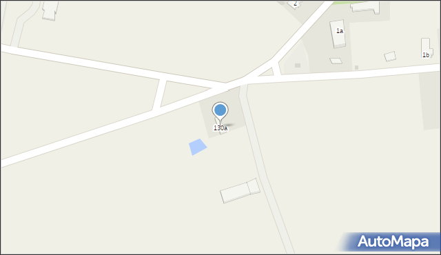 Brzozie, Brzozie, 130a, mapa Brzozie