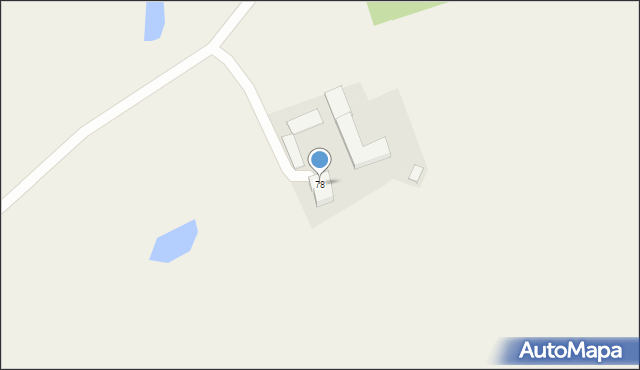 Brzozie, Brzozie, 78, mapa Brzozie