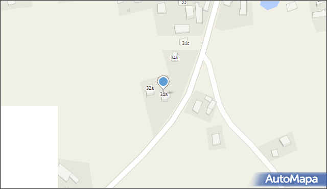 Brzozie Lubawskie, Brzozie Lubawskie, 34a, mapa Brzozie Lubawskie