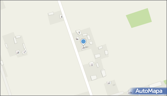 Brzózka, Brzózka, 10, mapa Brzózka