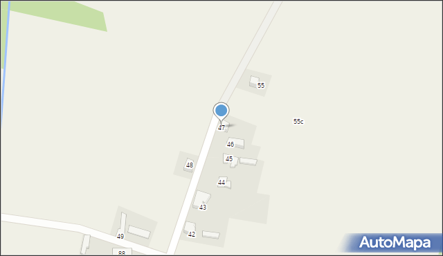 Brzózka, Brzózka, 47, mapa Brzózka