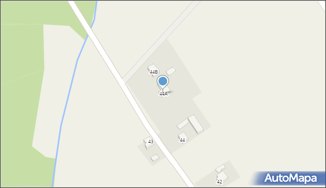 Brzozów, Brzozów, 44A, mapa Brzozów
