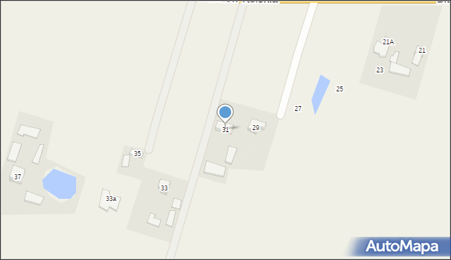 Brzozów-Kolonia, Brzozów-Kolonia, 31, mapa Brzozów-Kolonia