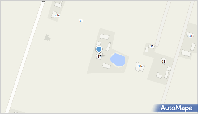 Brzozów-Kolonia, Brzozów-Kolonia, 37, mapa Brzozów-Kolonia