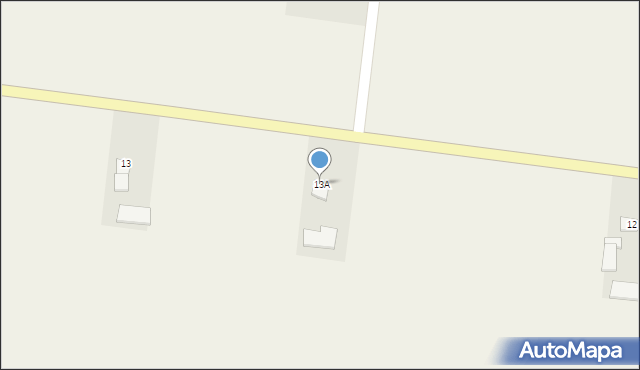 Brzozów Nowy, Brzozów Nowy, 13A, mapa Brzozów Nowy