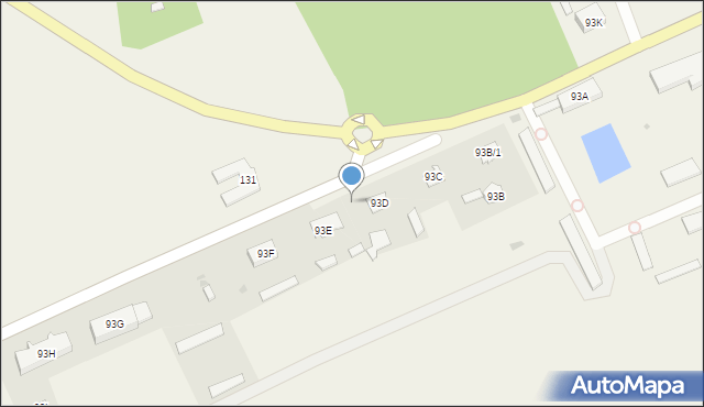 Brzozów Stary, Brzozów Stary, 39dd, mapa Brzozów Stary