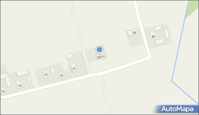 Brzozów Stary, Brzozów Stary, 84, mapa Brzozów Stary