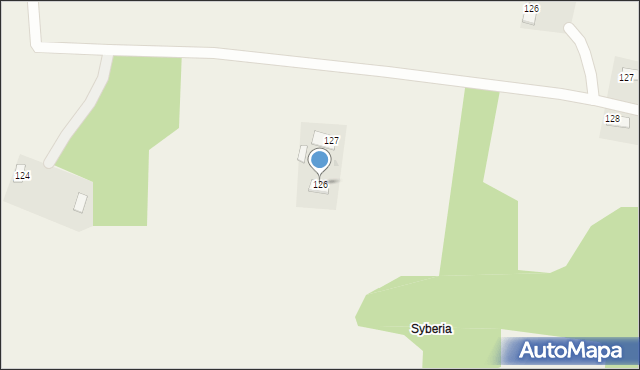 Brzozowa, Brzozowa, 126, mapa Brzozowa