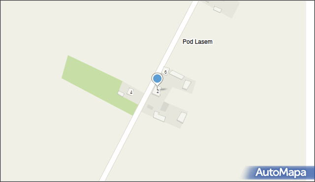 Brzozowa, Brzozowa, 2, mapa Brzozowa