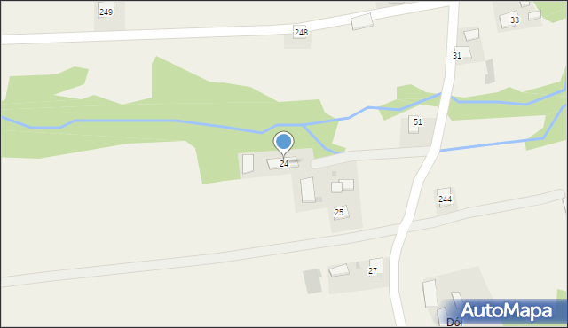 Brzozowa, Brzozowa, 24, mapa Brzozowa