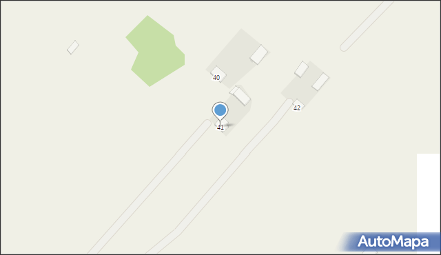 Brzozowa-Kolonia, Brzozowa-Kolonia, 41, mapa Brzozowa-Kolonia