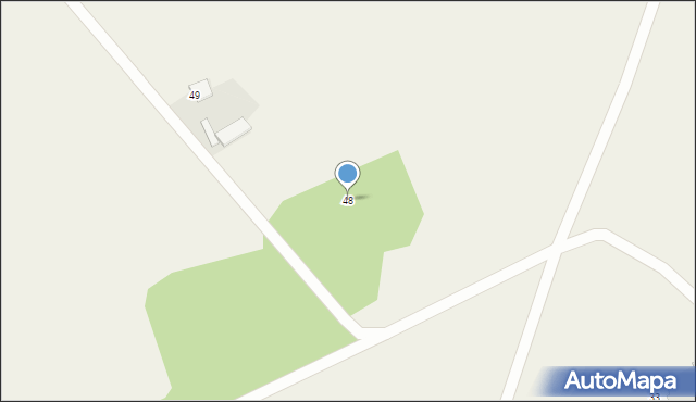 Brzozowa-Kolonia, Brzozowa-Kolonia, 48, mapa Brzozowa-Kolonia