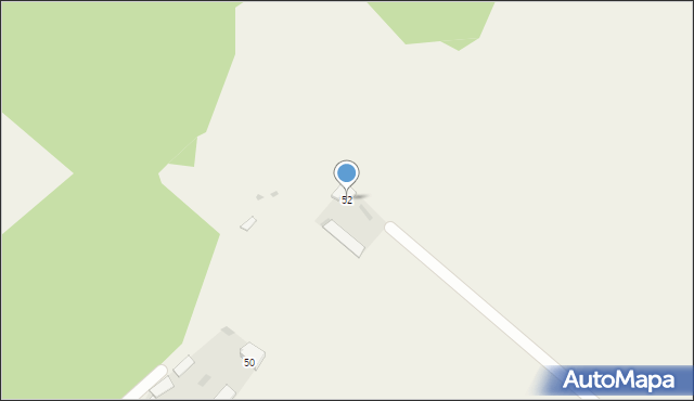 Brzozowa-Kolonia, Brzozowa-Kolonia, 52, mapa Brzozowa-Kolonia