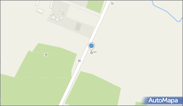 Brzozowe Błota, Brzozowe Błota, 32, mapa Brzozowe Błota