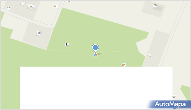 Brzozowe Błota, Brzozowe Błota, 83, mapa Brzozowe Błota