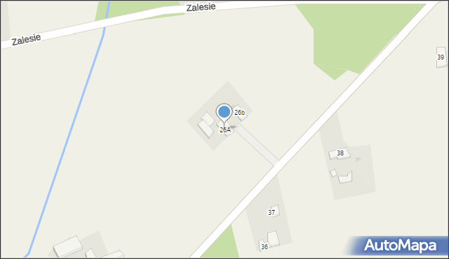 Brzozówek, Brzozówek, 26A, mapa Brzozówek